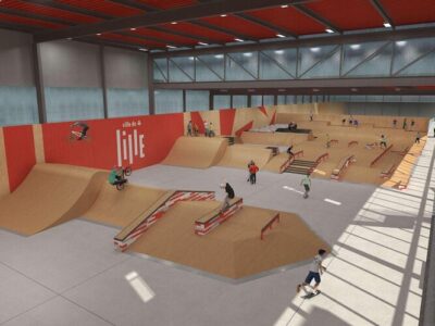 Skatepark de la Halle de Glisse : glisse et fun pour enfants près de Lille