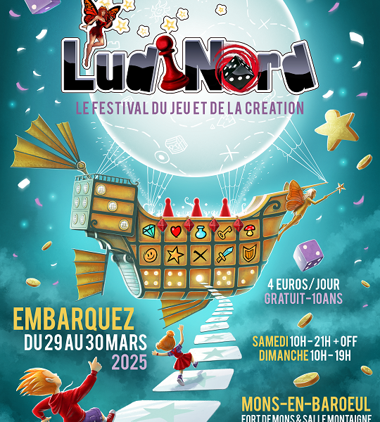 LudiNord 2025 : festival du jeu pour enfants dès 6 ans